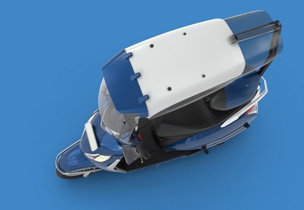 Airbag and sunroof for scooter! Yes GERMAN-MECHANIC Safety & Innovative parts and accessories manufacturer aims to reduce accidental injury rate by 30% before 2025.