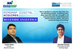 Mindmap Digital Acquires Leading India-Based Smartsheet Partner BlueTide Analytics