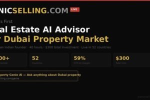 PanicSelling.com Launches Property Genie — AI Real Estate Advisor for Dubai That Knows Today’s Price Drops Before Your Broker Does.