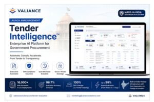 Valiance Solutions Launches Tender Intelligence, an Enterprise SaaS for Government Procurement